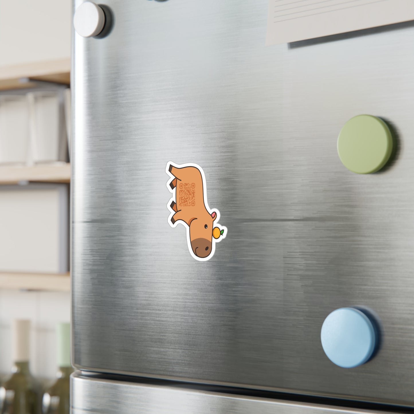 Vinyl Decal - Real Friends Capybara Design